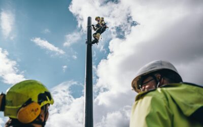 Markedets mest miljøvennlige kraftstolper på Hetlandsheia