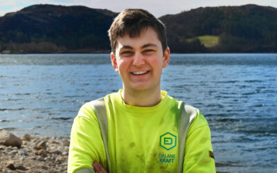 Jonas testet seg i praksis på Liavatn